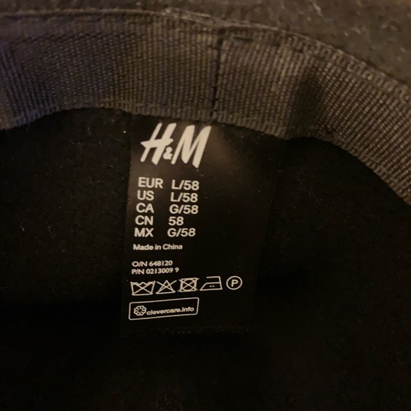 Black Wool Hat - Picture 2 of 2